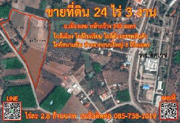 ขายที่ดิน 24 ไร่ อ.เมือง จ.เลย .